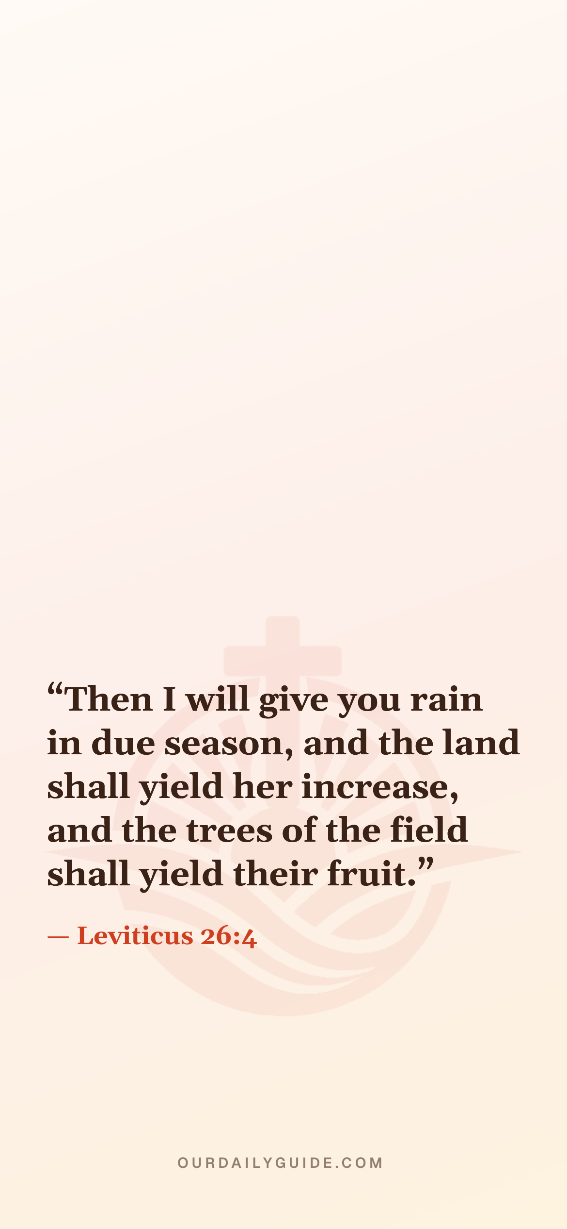 The verse as a phone wallpaper — plain